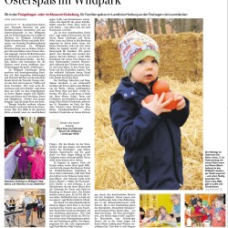Pressebericht - Ostermarkt 2016 beim Kiekeberg Hamburger Abendblatt